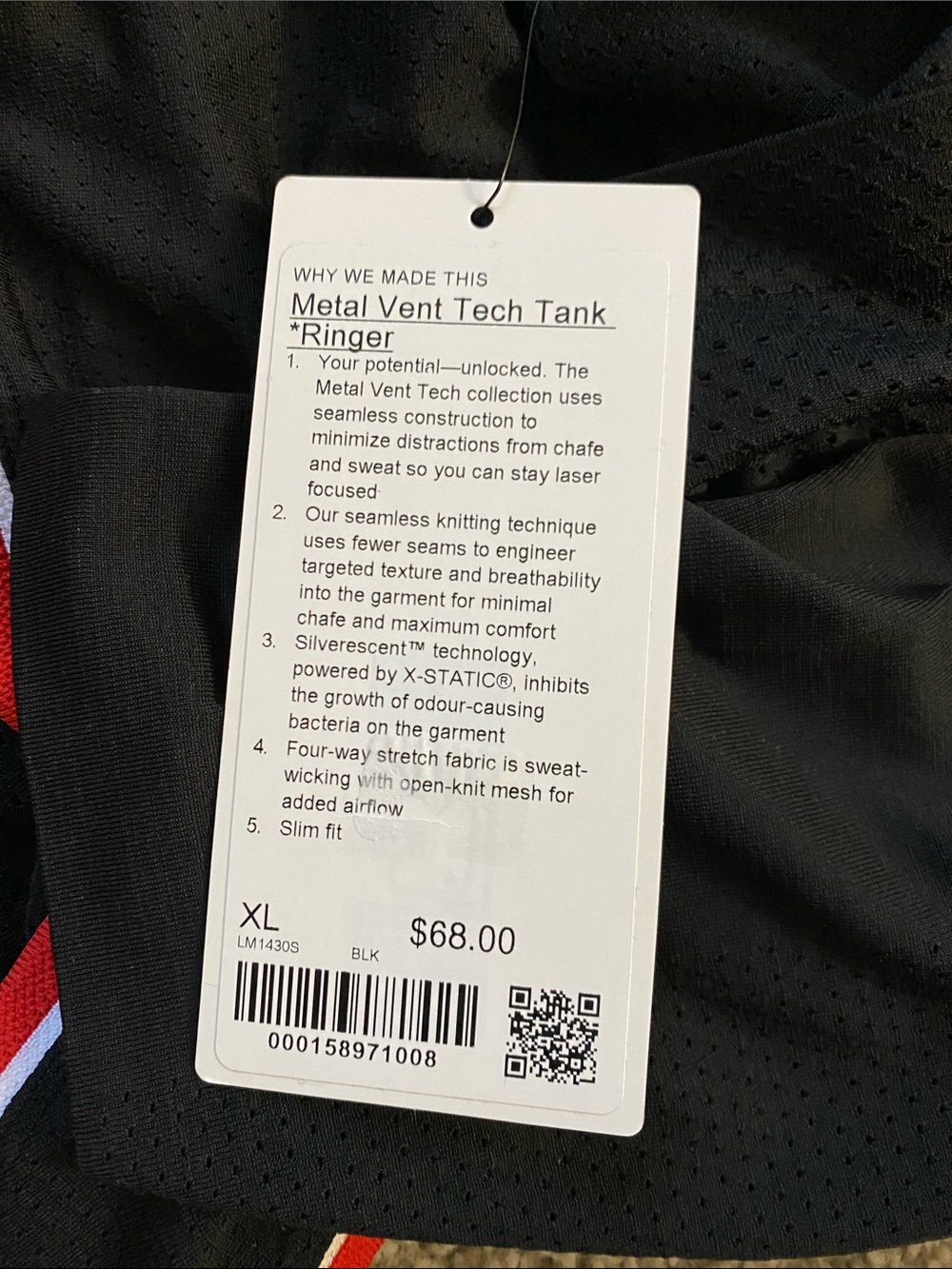 Lululemon Metal Vent Tech Tank Ringer - Picture 5 of 5